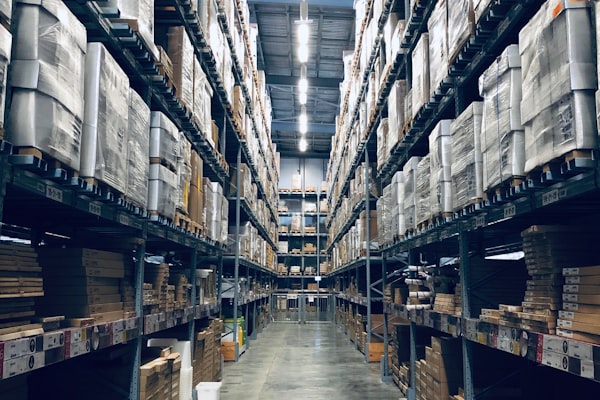 International cargo consolidation warehouse